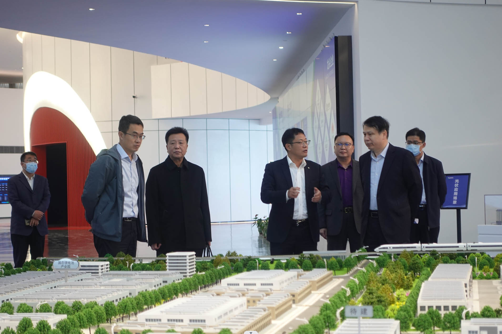 淄博市人大财经委等有关领导莅临齐鲁储能谷开展专题调研活动